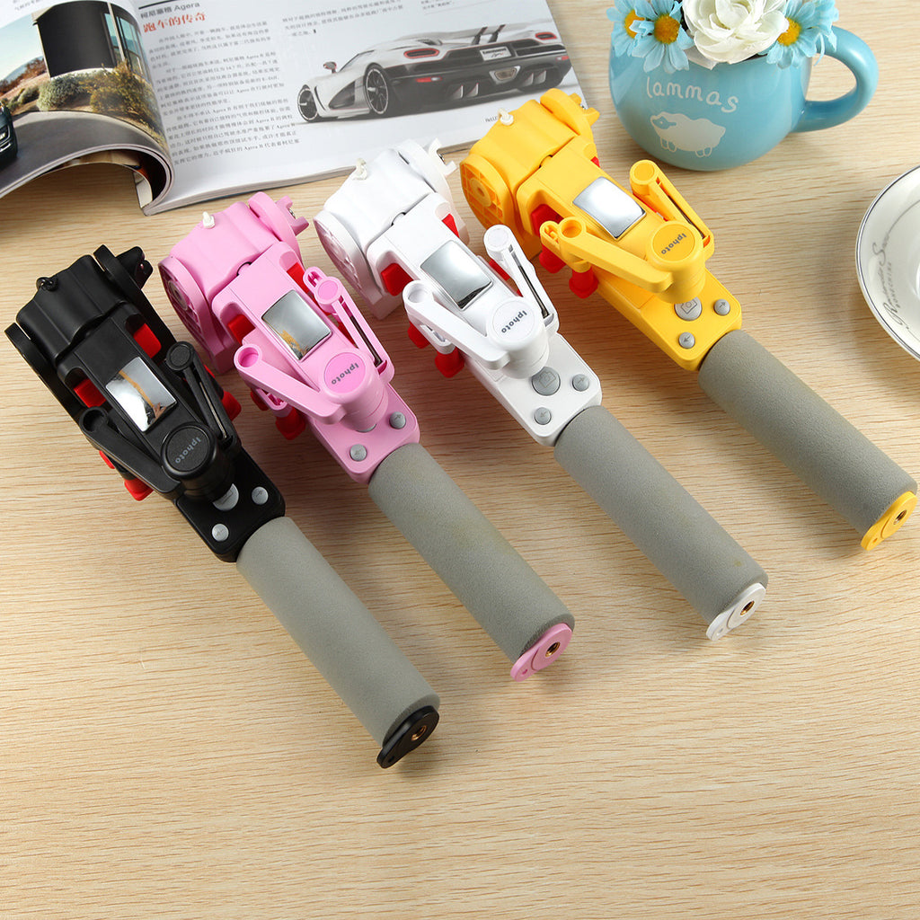 Panoramic 360 rotating Bluetooth selfie stick