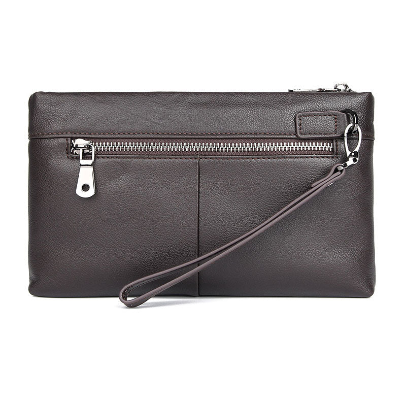 New Leather Clutch Bag Large Business