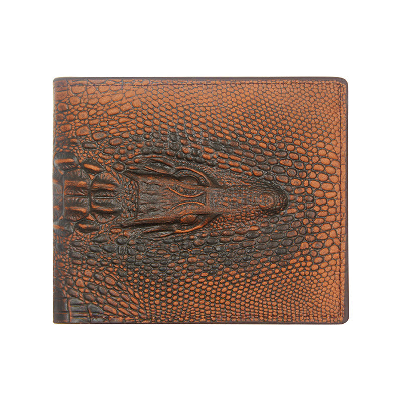 Fashion Personality Pattern Men's Short Wallet