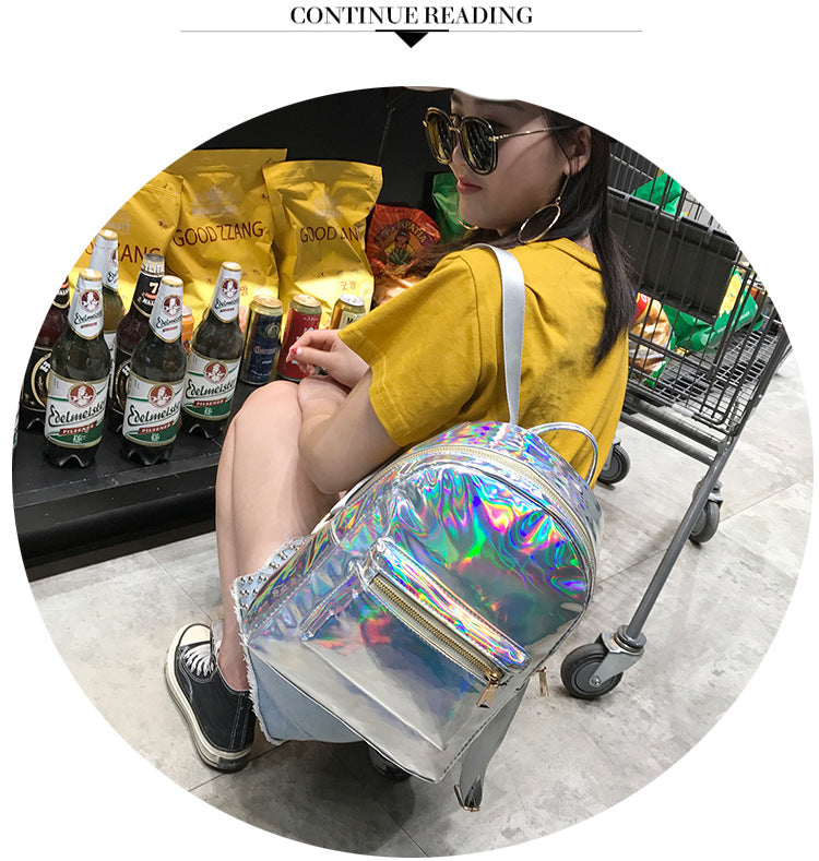 Reflective Laser Bag Harajuku Soft Girl Personalized Backpack