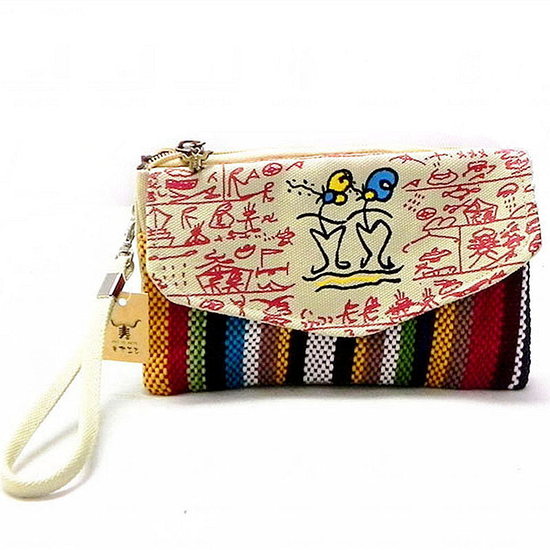 Small Wallet Horizontal Square Storage Bag