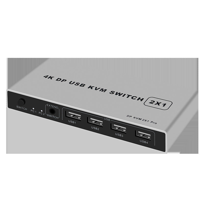 Switch DP2 In 1 Out 4K60HzDPKVM Converter