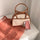 Countercolor Semicircular Stitching Hand Bag Female