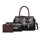 Women's Fur Ball Decoration Multi-piece Mother And Child Bag