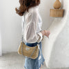 Straw Bag Female Summer French Niche Design Three-in-one Single Shoulder Messenger Woven Bag