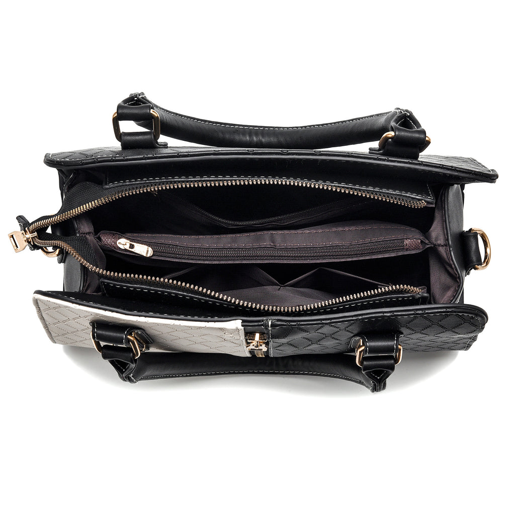 Fashion Color Matching Ladies Handbag Shoulder Messenger Bag