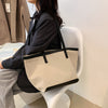 New Trendy Fashion One-shoulder Handbag Big Bag Tote Bag