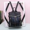 Plaid Gingham Backpack Schoolbag