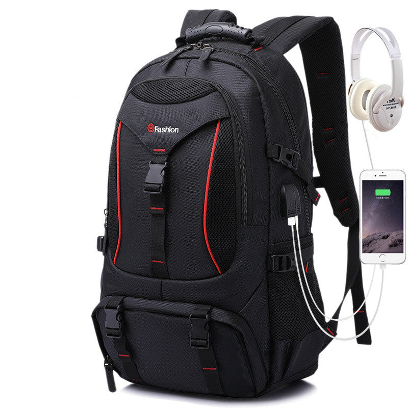 Fashion Leisure Travel Backpack Student Male