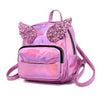 Fashion Cute Laser Sequins Backpacks with Sequins Angle Wings