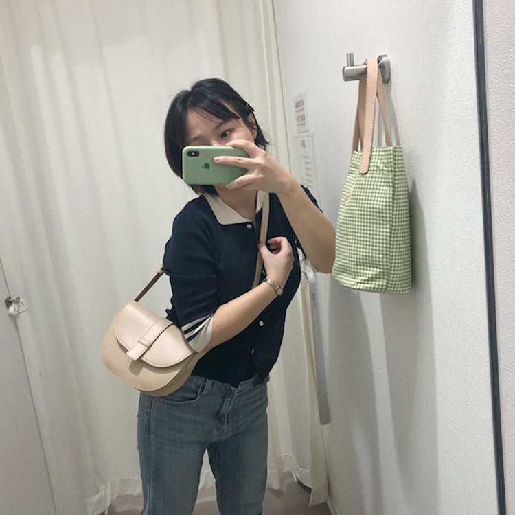 Saddle Bag Temperament Fashion One Shoulder Bag Retro