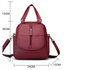 Multifunctional backpack women handbag