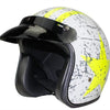 Retro Men's And Women's All-season Electric Vehicle Helmet