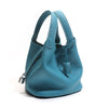 Women's Large Capacity Vegetable Basket Leather Bag