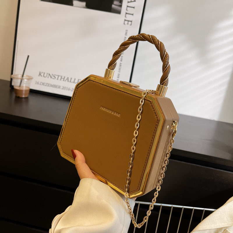 Niche Design Chain Bag Fashion One Shoulder Tote Box Bag