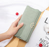 Women's Tri-Fold Large Capacity Clutch Wallet
