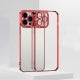 For iPhone 14 Electroplating High Transparent TPU Phone Case