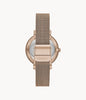 Fossil Jacqueline Rose Gold Tone Stainless Steel Quartz ES5120 Women's Watch