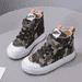 Green Military Printed Baby Shoes