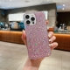 For iPhone 14 Glitter Sequins Epoxy TPU Phone Case(Blue)