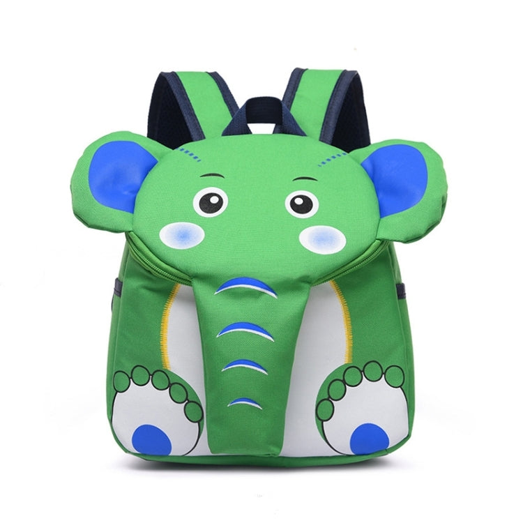 Elephant School Backpack for Children Cute 3D Animal Kids School Bags Boys Girls Schoolbag(Blue)