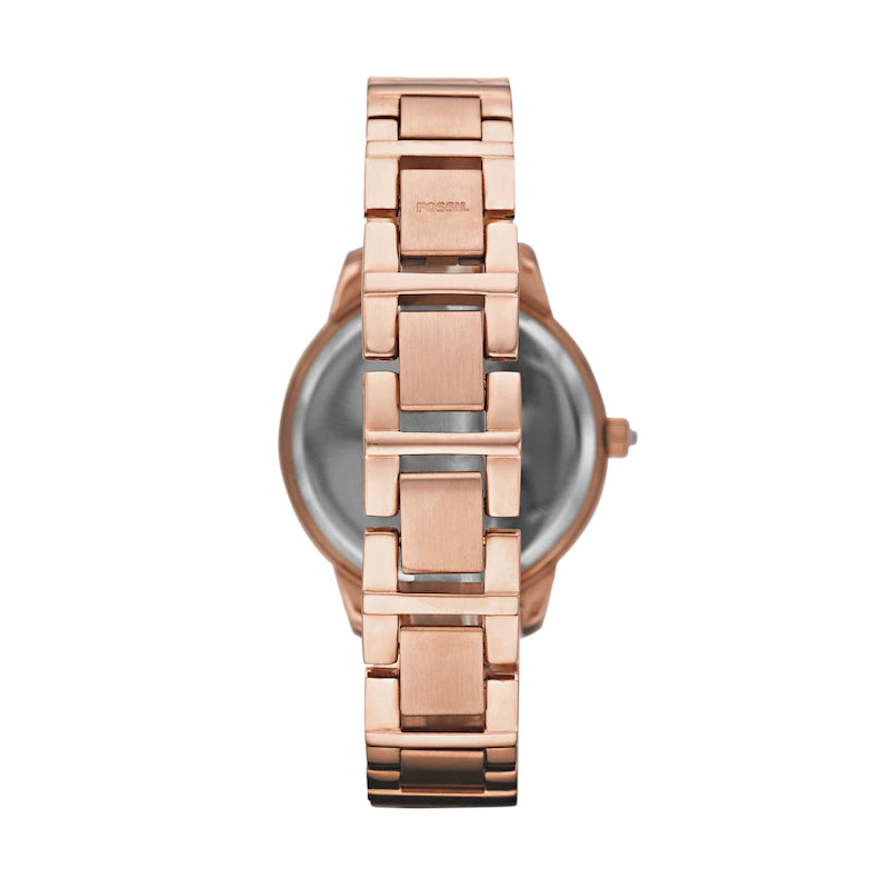 Fossil Jesse Crystal Rose Gold Tone ES3020 Women's Watch