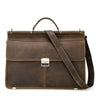 Computer Men's Business Briefcase Large-capacity Cowhide Men's Bag