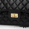 Women's Leather Black Diamond Chain Bag