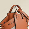 Drawstring Bucket Bag Shoulder Portable Messenger Fashion Women