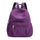 Ladies All-match Fashion Canvas School Bag Mommy Backpack