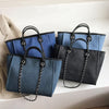 Simple Chain One-shoulder Diagonal Tote Bag