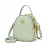 Retro Bee Small Round Bag Versatile Crossbody