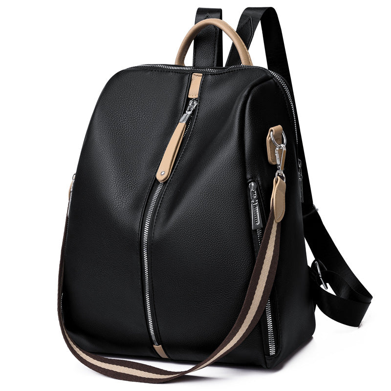 Ladies Casual European And American Style Anti-theft Backpack