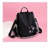 Fashionable And Simple Women's Canvas Backpack