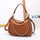 Ladies Chain Toe Layer Leather Tote Bag