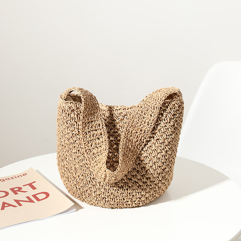 Holiday Women's Hand-woven Fashion Straw Bag