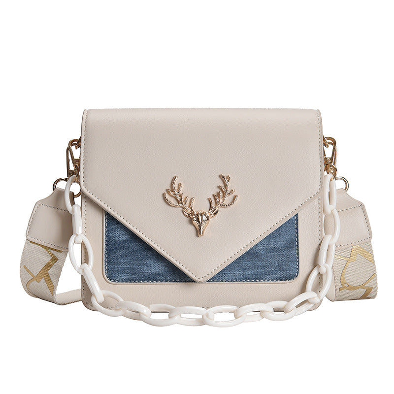 Deer Head Shoulder Messenger Bag