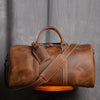 Retro Men's Hand Luggage Bag European And American Crazy Horse Leather