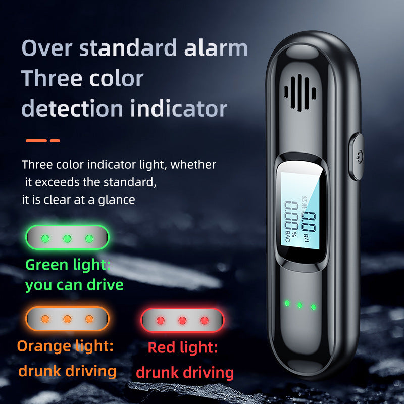 New Alcohol Tester For Checking Drunk Driving And Blowing High-precision Measuring Instrument