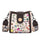Letter Wide Shoulder Strap Casual Shoulder Bag