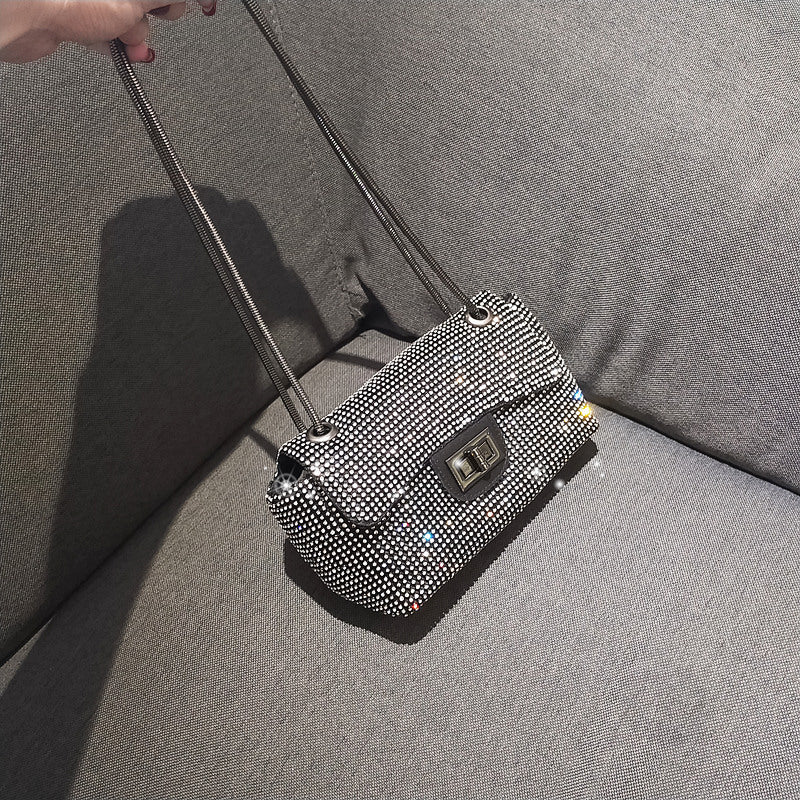 Women's Diamond Inlaid Dinner Shoulder Bag