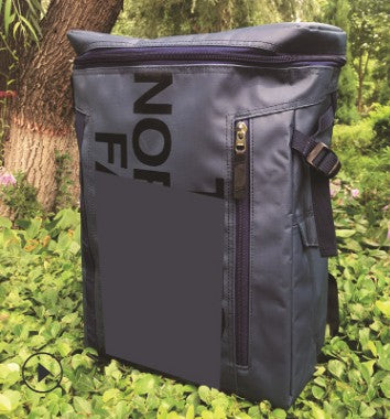 Waterproof Bag Square Box Bag Men's Backpack