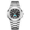 Stainless Steel Waterproof Luminous Men's Watch