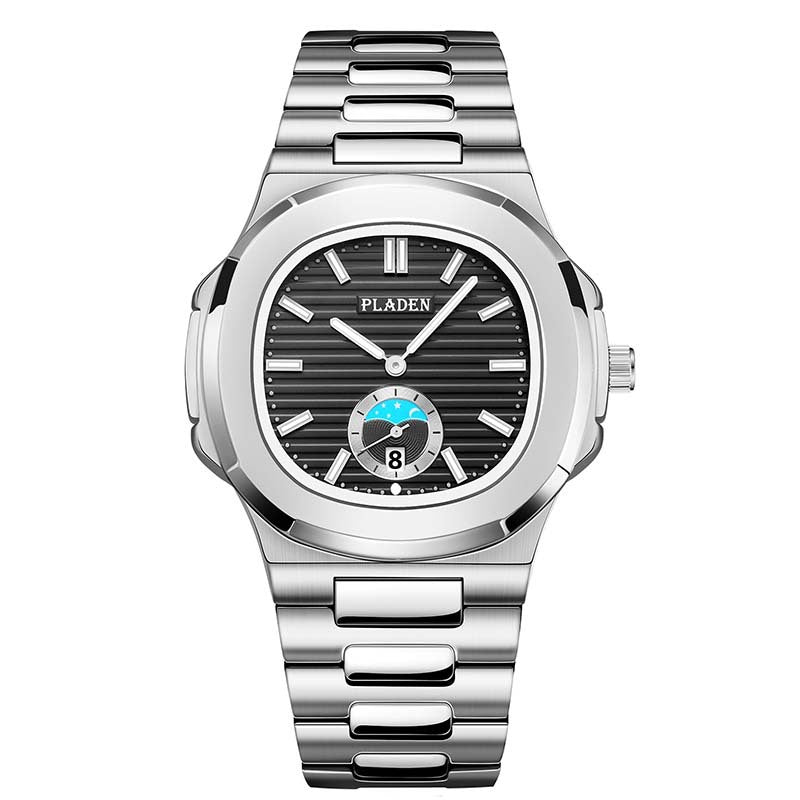 Stainless Steel Waterproof Luminous Men's Watch