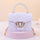 One Shoulder Messenger Mini Chain Key Pearl Jelly Bag