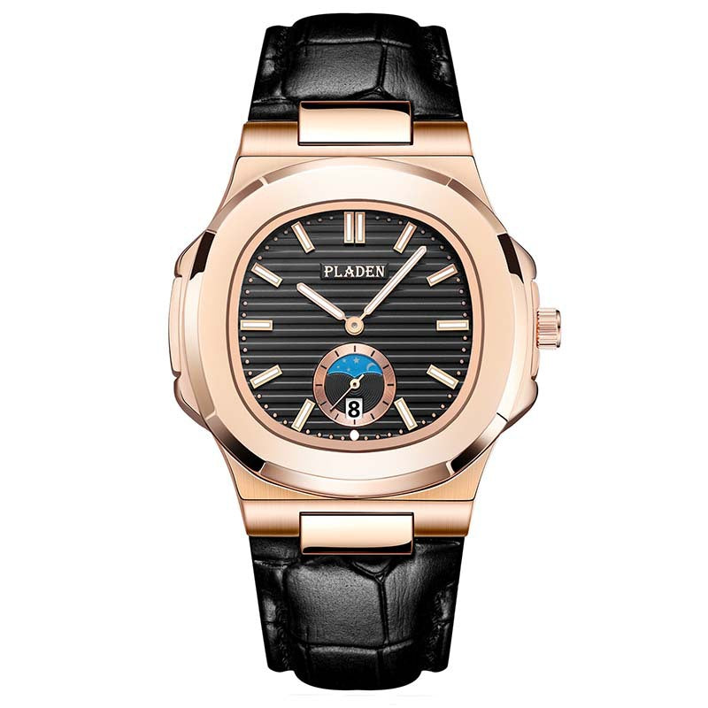 Stainless Steel Waterproof Luminous Men's Watch