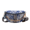 Broadband Crossbody Bag Simple Chain Fanny Pack