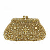European And American Shell Type Metal Diamond Women's Evening Bag