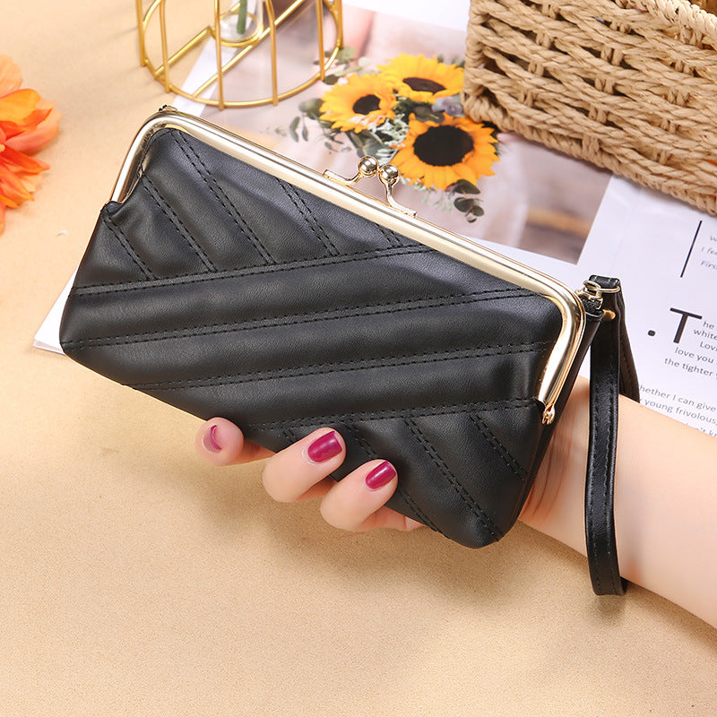 Mobile Phone Bag Lady Leather Pu Wallet Wallet Fashion