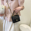 Portable Small Square Bag Chain One Shoulder Crossbody Satchel Lipstick